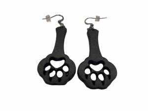 Náušnice Spanková kočičí plácačka