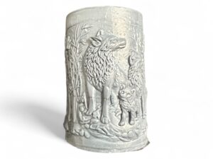 Svíčka "Vlčí rodinka"