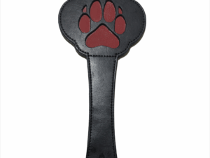 Kožená spanková plácačka s vlčí stopou