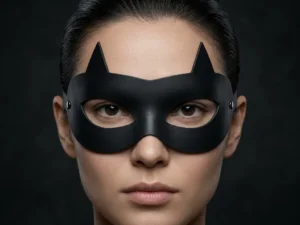 Kožená škraboška 1