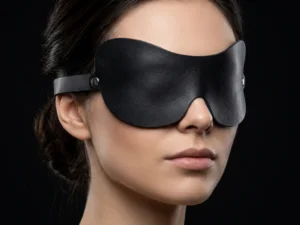 Kožená maska na oči 8